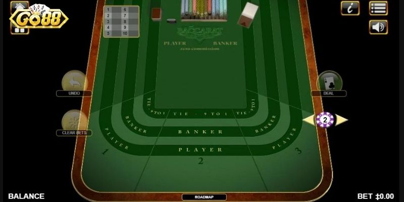 Các loại cầu trong Baccarat